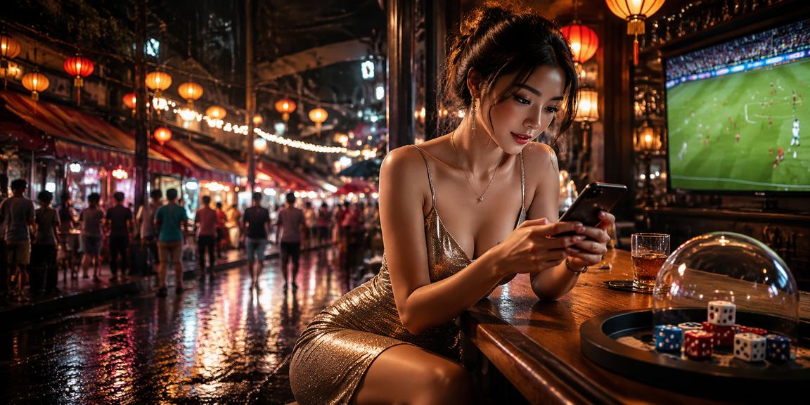 Không khí chợ đêm Nha Trang sôi động với trò chơi tài xỉu và cá cược trực tuyến trên điện thoại